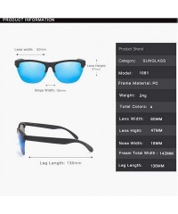 Sport Men New Polarized Sunglasses Classic Semi Rimless Sun Glasses Women Mirror Lens Driving Sport Goggle UV400 - CL199QCDD3...