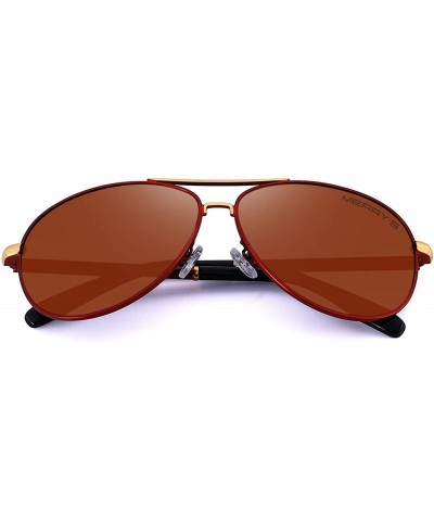 Oval Premium Fashion Style Mens Classic pilot Sunglasses Polarized 100% UV protection sun glasses for men S8766 - C418NCT0E9A...