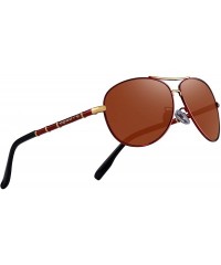 Oval Premium Fashion Style Mens Classic pilot Sunglasses Polarized 100% UV protection sun glasses for men S8766 - C418NCT0E9A...