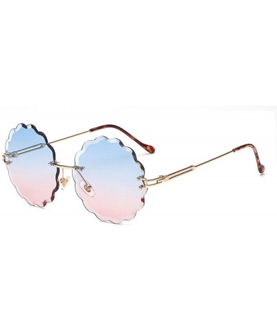 Sport 2019 Rimless Sunglasses Women Candy Color Lens Plastic Sun Glasses Classic Vintage Feminino UV400 - Gray - C018W093D55 ...