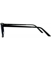 Rectangular Reading Glasses Unisex Magnified Eyeglasses Rectangular Fashion Frame - Navy Gunmetal - CT18E7YWGUW $9.48